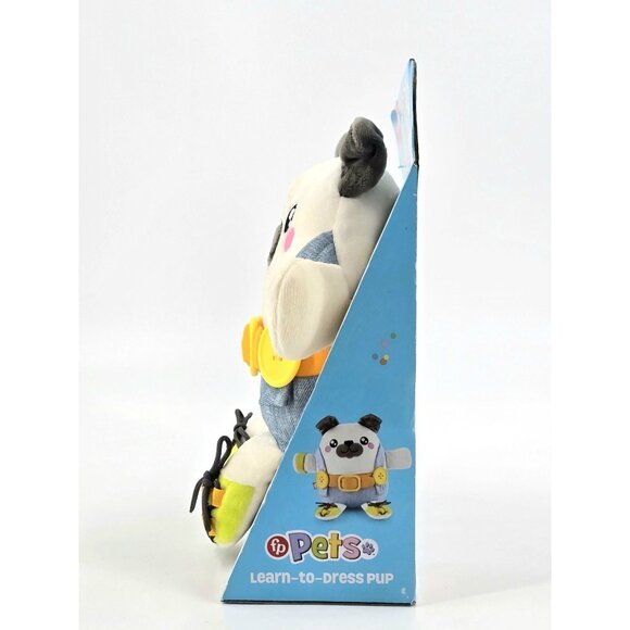 Fisher-Price Learn To Dress Up Practice Getting Dressed Buttons Laces Dog New - Picture 4 of 8